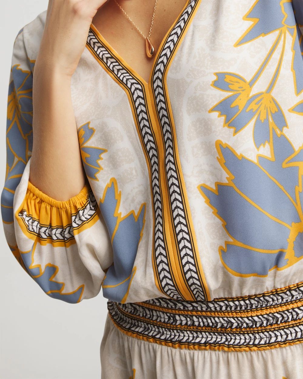 White house black market yellow dress hot sale